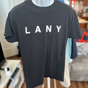 LANY Mamas Boy - Black Logo Tee